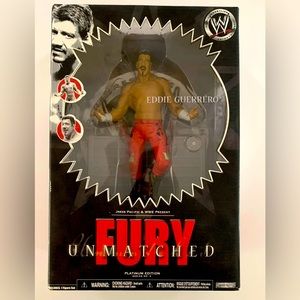 WWE Eddie Guerrero Unmatched Fury Figure, Jakks 2007 NEW! Excellent!